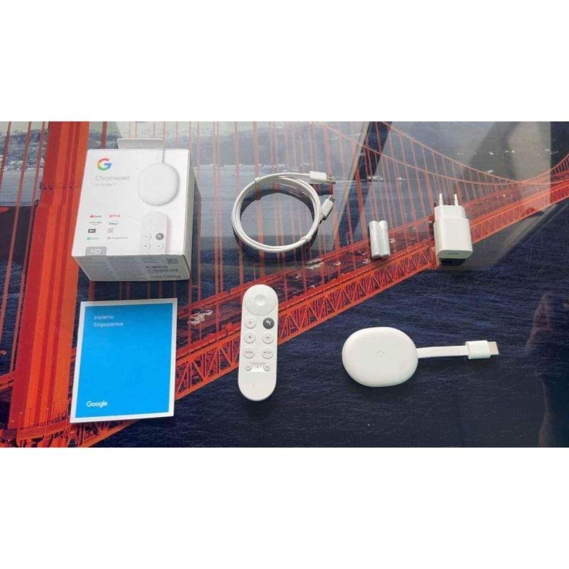 Google Chromecast 4th Snow Modelo 4K Tvbox Convertidor Sellado Garantia - 3