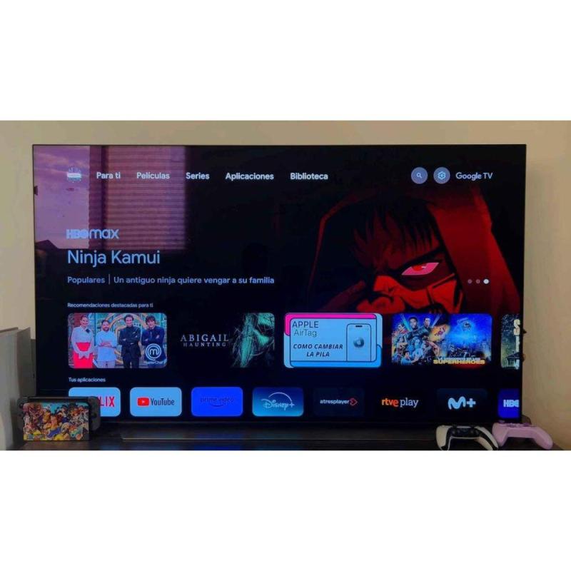 Google Chromecast 4th Snow Modelo 4K Tvbox Convertidor Sellado Garantia - 4