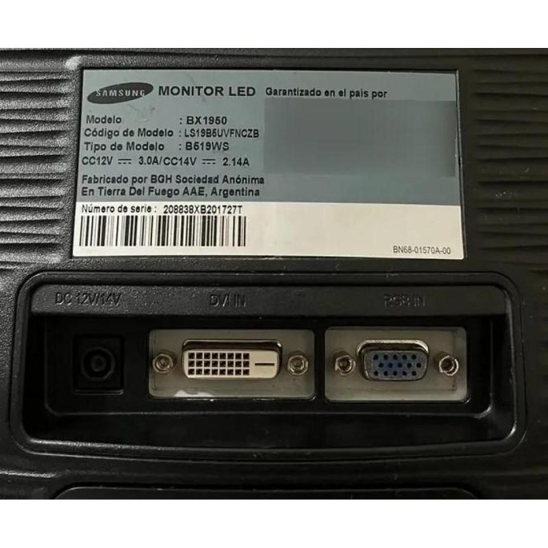 Monitor Samsung 18.5 pulgadas (VGA y DVI-D) - 2