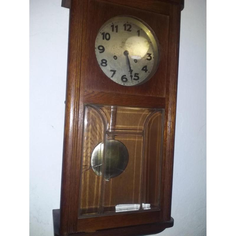 Reloj antiguo de pared alemán - 3