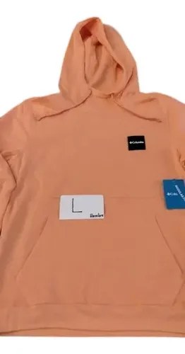 Buzo Hoodie Columbia Talle L Hombre Original L Salmon - 3