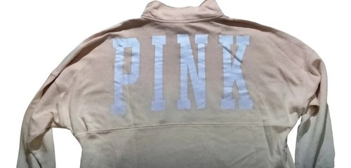 Buzo Pink(victoria Secrets) Talle Xl Mujer Xl Rosa Claro