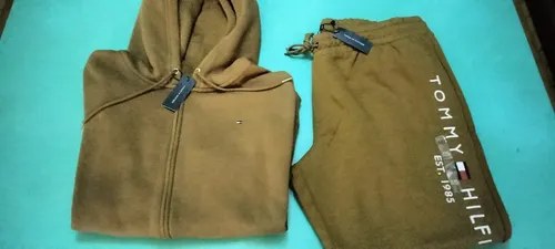 Buzo Y Jogging Tommy Hilfiger Talle Xxl Hombre En Conjunto 2xl Marrón - 2