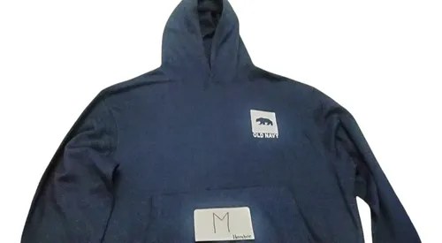 Buzos Old Navy Talle M Hombre Originales M Negro Y Azul - 5