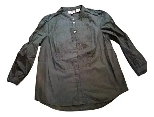 Camisa Levis Talle Xs Mujer Original Cuello Redondo Negro Xs - 3