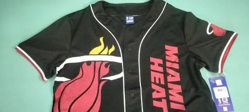 Camisa Nba Ultra Game Talle S Miami Heat Negro S - 2