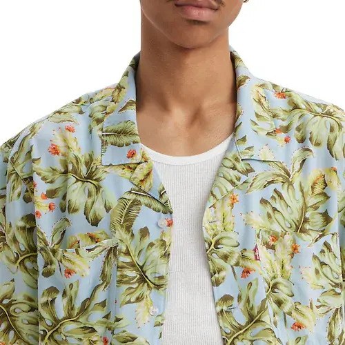 Camisas Levis Talle Xxl Manga Corta Originales Azul Xxl - 2