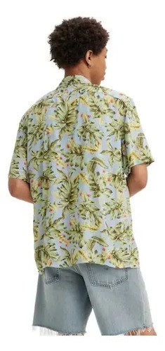 Camisas Levis Talle Xxl Manga Corta Originales Azul Xxl - 4