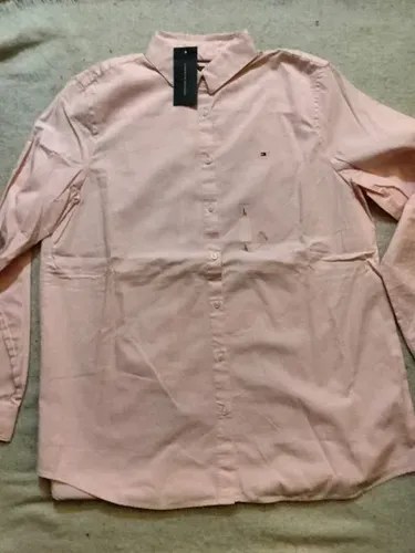 Camisas Tommy Hilfiger De Mujer Talle L Originales Rosa L