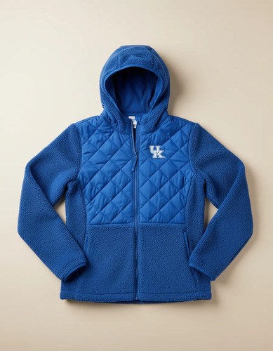 Campera Columbia Talle M Mujer Kentucky University Azul M - 9
