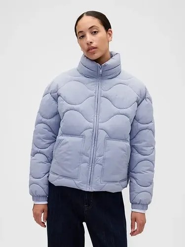 Campera Gap Talle M Mujer Original Lila Claro M - 3