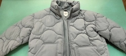 Campera Gap Talle M Mujer Original Lila Claro M - 6