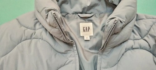 Campera Gap Talle M Mujer Original Lila Claro M - 7