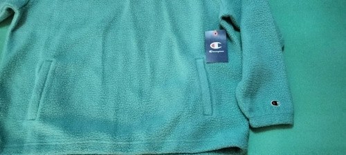 Campera Polar Champion Talle L Hombre Original Celeste L - 4