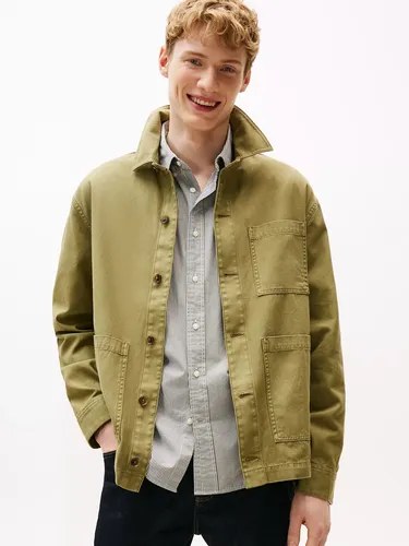 Camperas Tommy Hilfiger Lona Gruesa Talle Xl Hombre Verde Oliva Y Azul Xl - 3