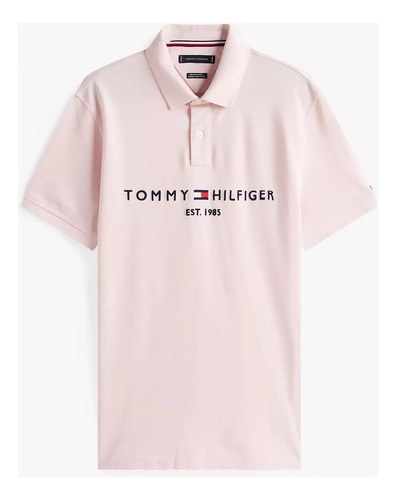 Chombas Tommy Hilfiger Talle Xxl Hombre Original Salmon Clarito Xxl Estampa Localizada