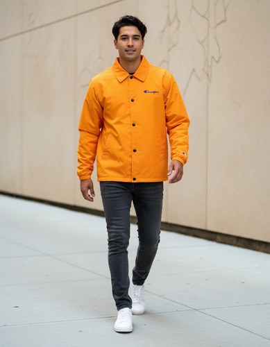 Coach Jacket Champion Talle L Original Naranja L - 2