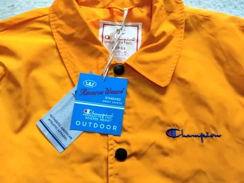 Coach Jacket Champion Talle L Original Naranja L - 3