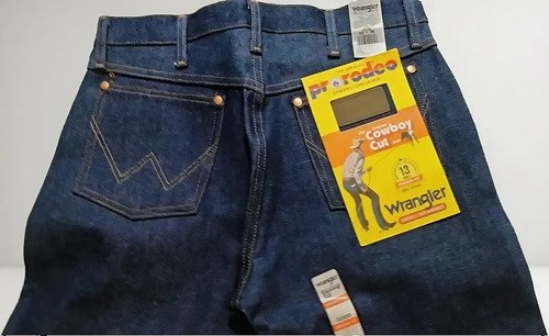 Jeans Wrangler - 13mwz Original Fit Rigid Cowboy Cut Azul 34
