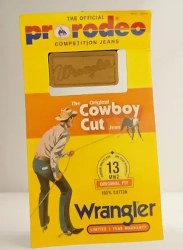 Jeans Wrangler - 13mwz Original Fit Rigid Cowboy Cut Azul 34 - 2