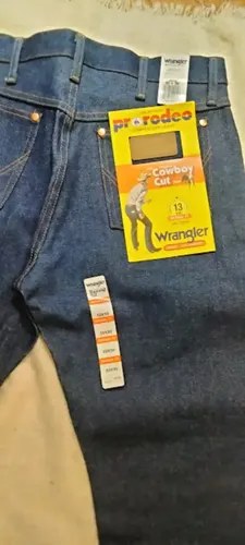 Jeans Wrangler - 13mwz Original Fit Rigid Cowboy Cut Azul 34 - 3