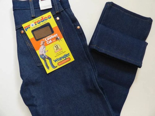 Jeans Wrangler - 13mwz Original Fit Rigid Cowboy Cut Azul 34 - 4