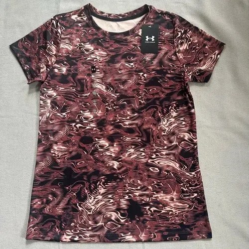 Remera Under Armour Talle S De Mujer Original Beige S Estampa Localizada - 2
