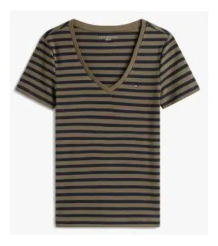 Remeras Tommy Hilfiger Mujer Talle Xxs Originales Gris Xxs Estampa Localizada