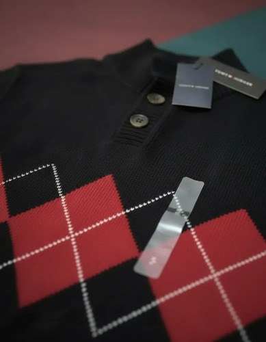 Sweater Tommy Hilfiger Talle S Hombre Azul S - 5