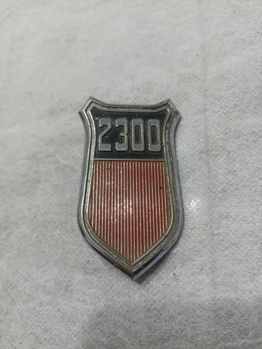 Insignia Lateral Metal Ford Taunus 2300 Años 74/80 Plateado Plateado - 2
