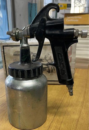 Soplete De Pintura Cane Cb-100 Pistola De Baja Presión Plateado - 3