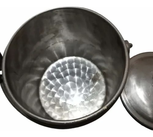 Olla Cocina De Acero Inox. C/tapa 17 Litros Acero Inoxidable Plateado - 2