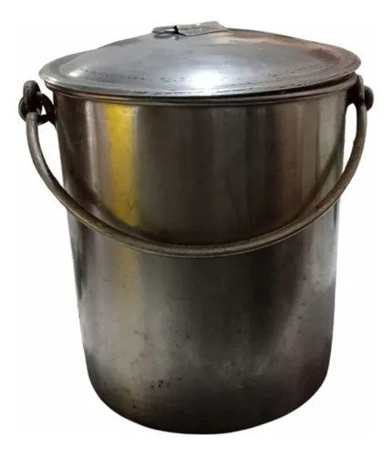 Olla Cocina De Acero Inox. C/tapa 17 Litros Acero Inoxidable Plateado - 3