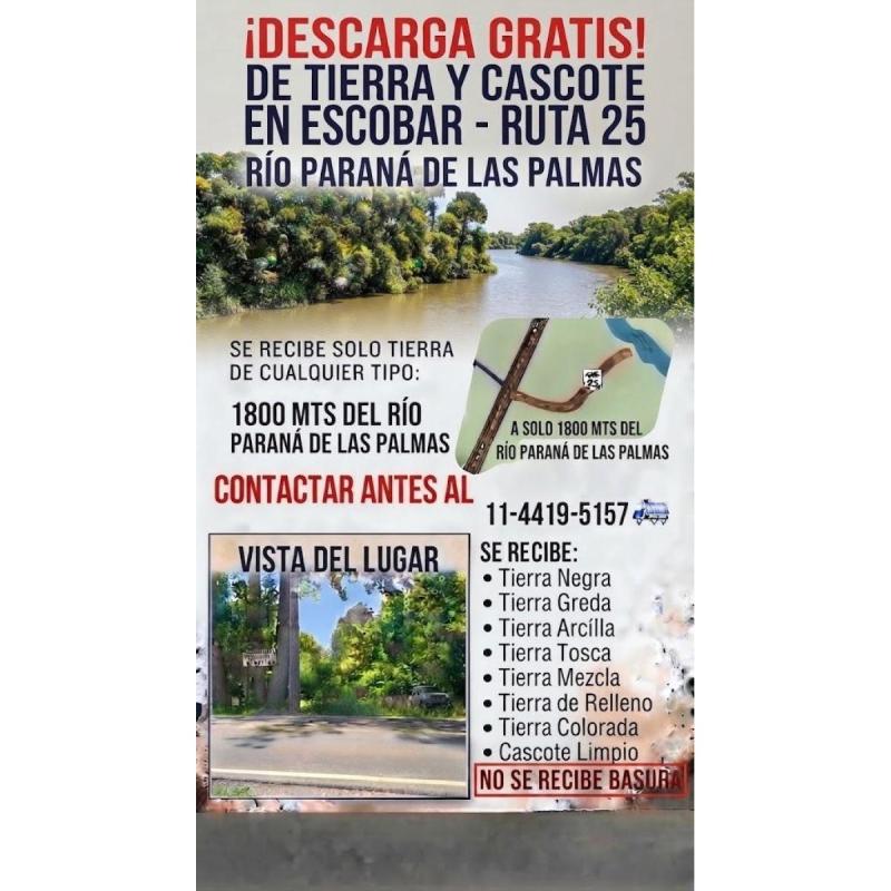 DESCARGA DE TIERRA