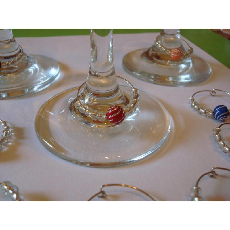 Identificadores de Copas Artesanales para Fiestas y Eventos X 6 - 13