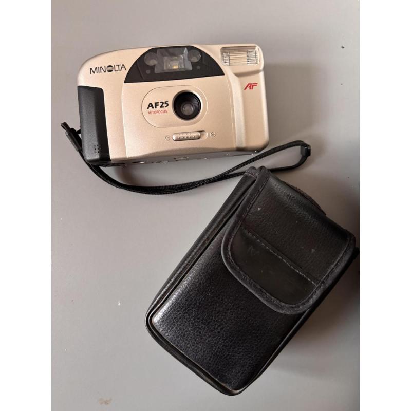 CAMARA VINTAGE ANALOGICA MINOLTA AF25 DE LOS 90s - 5