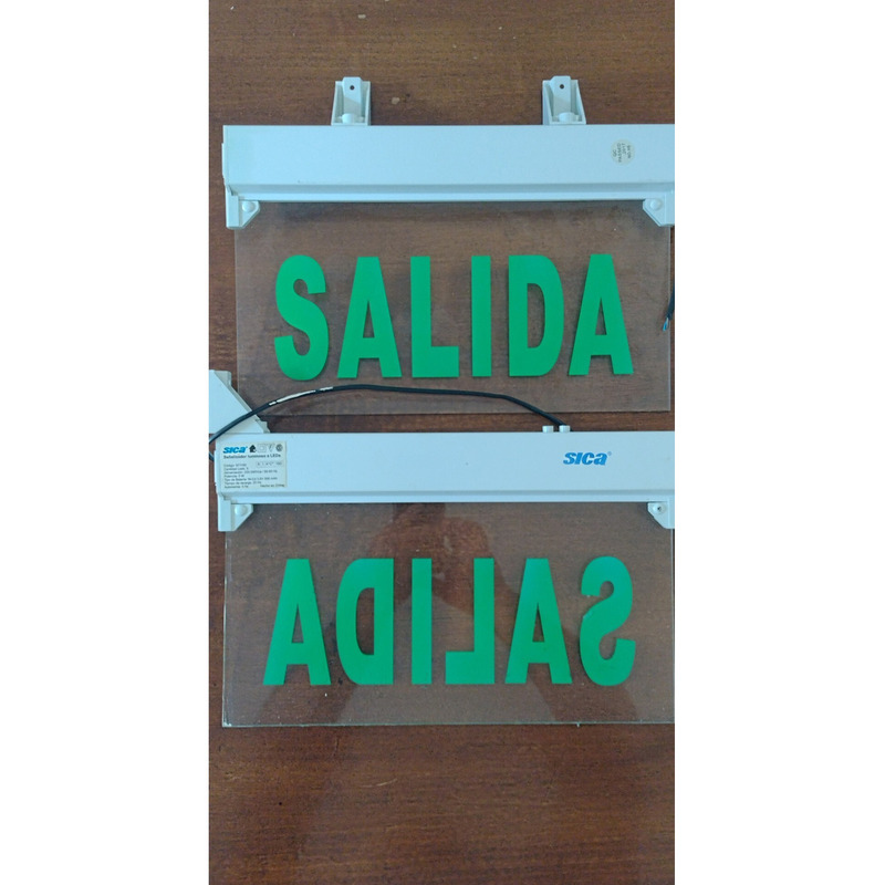 CARTEL DE SALIDA LED