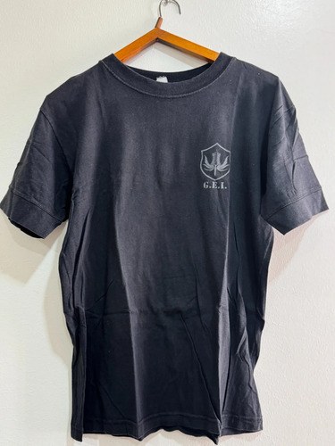 3 Remeras Negras Trabajo Spf Grupo Gei T Xl +2 De Regalo Negro Spf Xl Bordado - 9