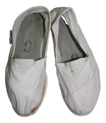 Alpargata T-36 Blanca Suela Goma Plantilla 23 Cm Euskal Blanco Liso 36