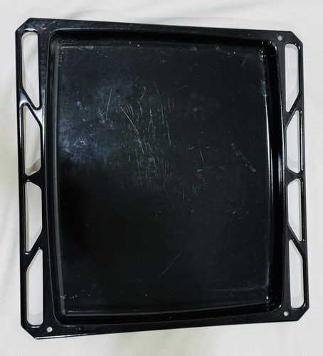 Asadera Enlozada Cocina 40 Cm X 40 Cm Para Horno Negro
