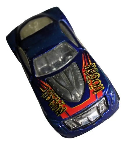 Auto Metal Hulk Hogan Azul 7 X 3 Cm Azul - 2