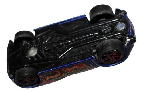 Auto Metal Hulk Hogan Azul 7 X 3 Cm Azul - 3