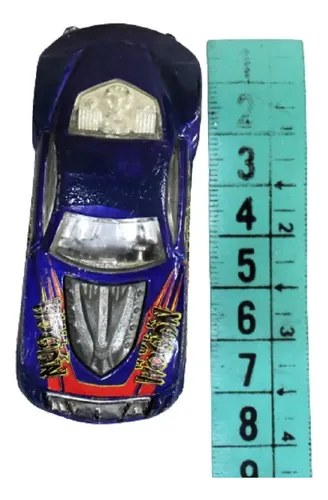 Auto Metal Hulk Hogan Azul 7 X 3 Cm Azul - 5