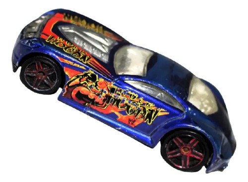 Auto Metal Hulk Hogan Azul 7 X 3 Cm Azul - 6