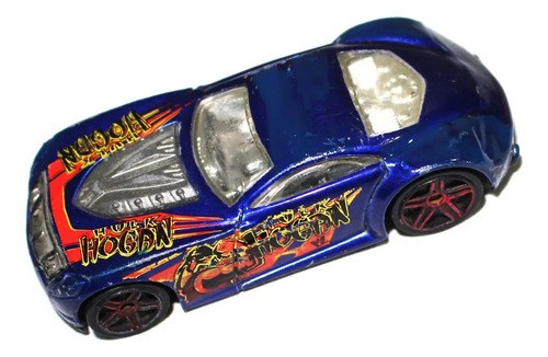 Auto Metal Hulk Hogan Azul 7 X 3 Cm Azul - 7