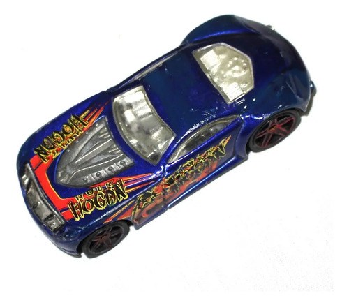 Auto Metal Hulk Hogan Azul 7 X 3 Cm Azul - 9