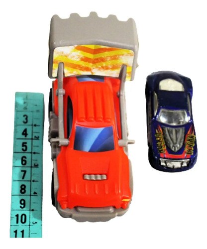 Auto Metal Hulk Hogan Azul 7 X 3 Cm Azul - 10