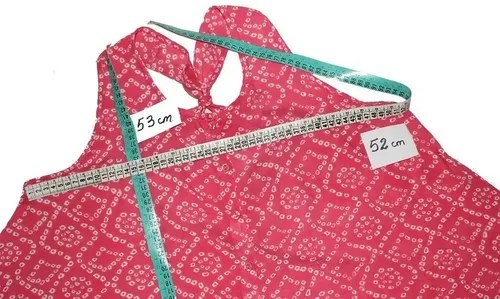 Blusa Mujer Rosa Indian Style T3 Acampanada Algodon Rosa-blanco M - 8