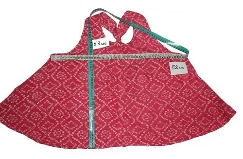 Blusa Mujer Rosa Indian Style T3 Acampanada Algodon Rosa-blanco M - 10