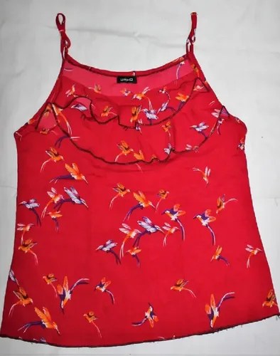 Blusa Bordo Urko Estmpada T M Largo 54 Cm Busto 45 Sisa 26 Bordó 1 - 7